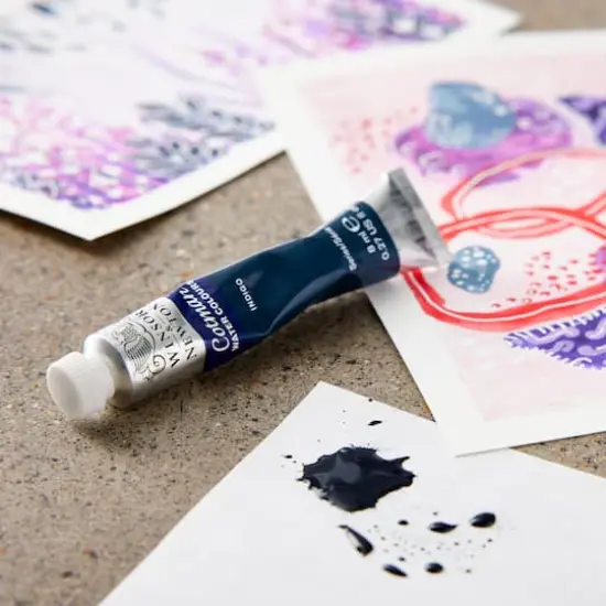 Winsor & Newton&reg; Cotman&reg; Watercolor, 8mL Indigo {3}