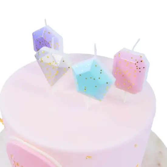 PME Party&reg; Gem Stones Birthday Candle Set {3}
