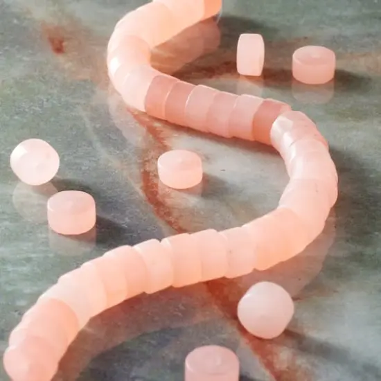 Pink Quartz Matte Heishi Beads by Bead Landing&trade; {3}