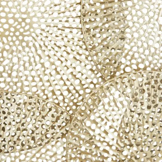 Gold Metal Contemporary Wall Decor, 31" x 49" x 2" {4}