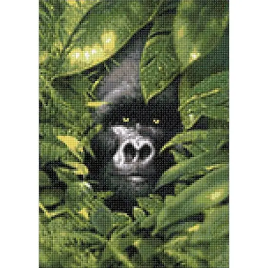 Wizardi Silverback Diamond Painting Kit {1}