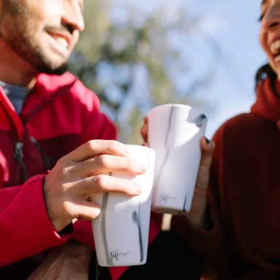 Silipint&reg; 16oz. Headwaters, Mountain Marble, Arctic Sky & Hippie Hops Silicone Pint Glasses, 4ct. {6}