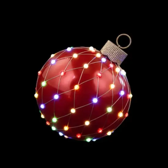 21" Red Outdoor Lightshow Ornament {8}