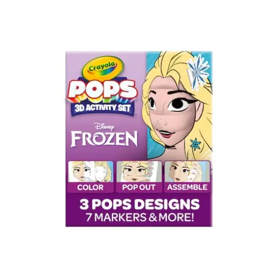 Crayola&reg; POPS Disney&reg; Frozen 3D Activity Set {8}