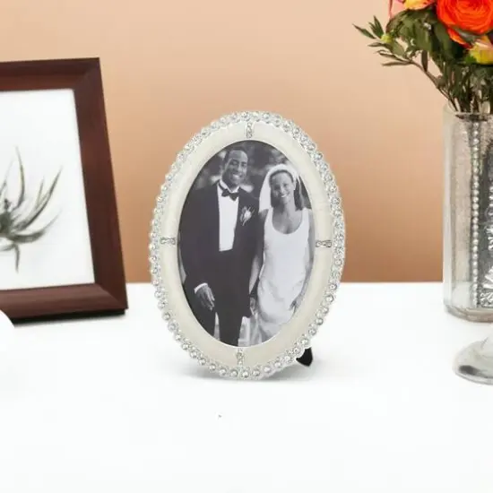 Rhinestone Shine 5" x 7" Photo Frame {4}