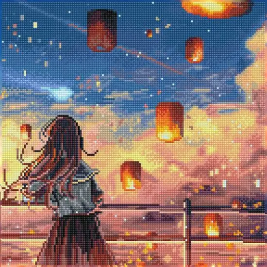 Diamond Art Advanced Lanterns Kit {1}