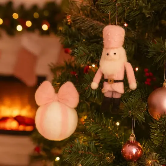 Christmas Pink Nutcracker Felting Kit by Loops & Threads&reg; {6}