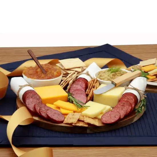Classic Epicurean Meat & Cheese Charcuterie Board {1}