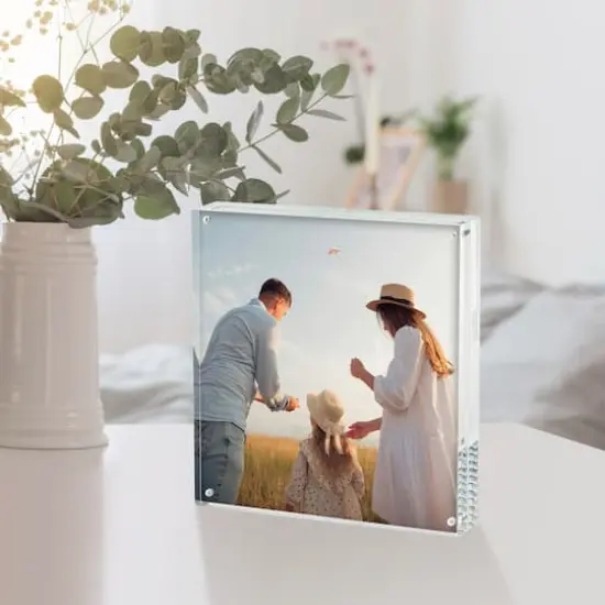 Expressions&trade; Clear Acrylic Block Frame by Studio D&eacute;cor&reg; {3}