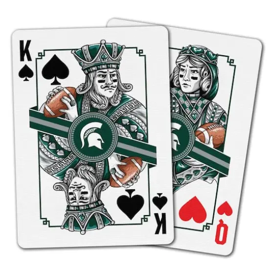 NCAA Classic Series Playing Cards Michigan State Spartans {5}