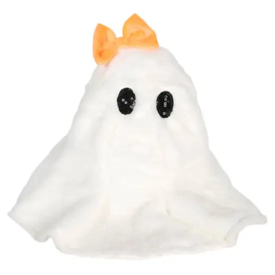9" Ghost with Orange Bow Pillow by Ashland&reg; {1}