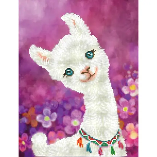 Diamond Dotz&reg; Lulu Llama Diamond Painting Kit {5}