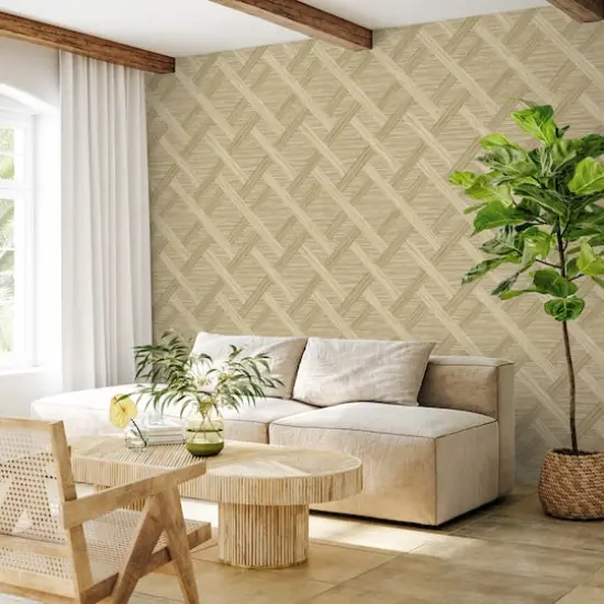 Surface Style Java Weave Peel & Stick Wallpaper Shoreline {3}