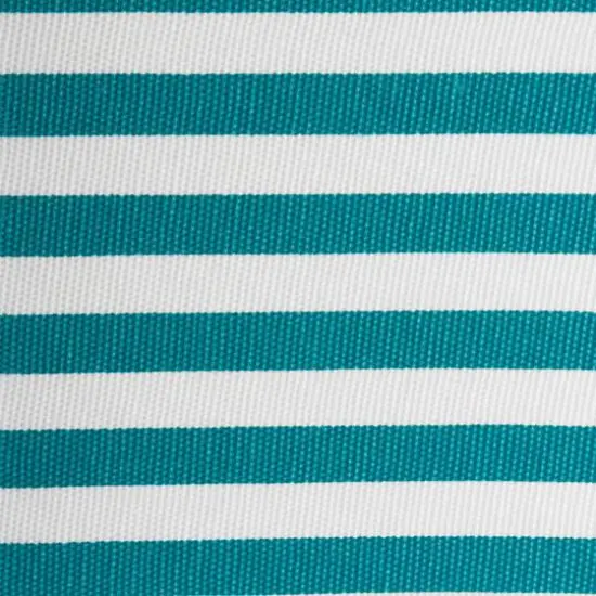 DII&reg; Square Teal Pinstripe Polyester Cube {3}