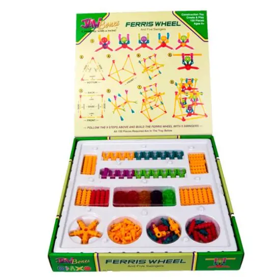 Jawbones Ferris Wheel Boxed Set: 150 Pcs {3}