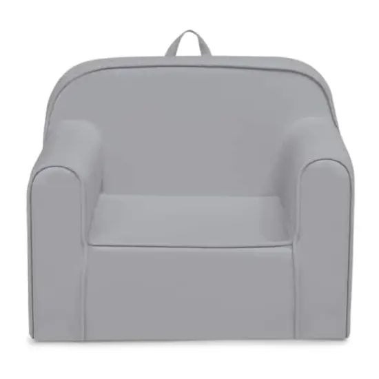 Delta Children Cozee Chair for Kids Light Gray {1}
