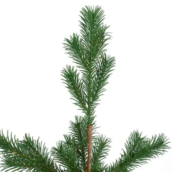 2ft. Unlit Ponderosa Pine Artificial Christmas Tree in Burlap Base {5}