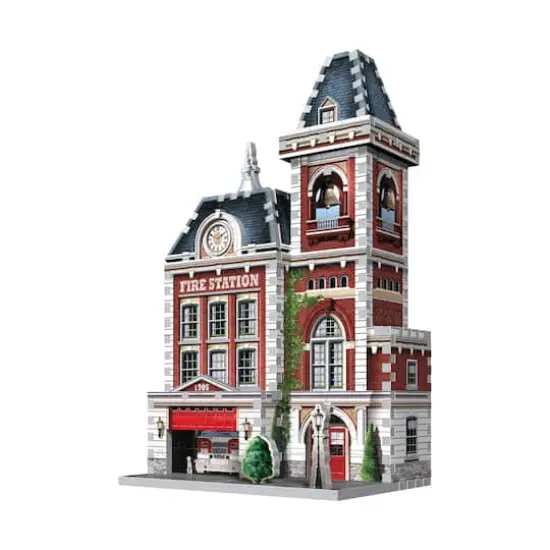 Wrebbit 3D Puzzle&trade; Urbania Collection Fire Station 285 Piece Puzzle {4}