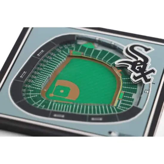 MLB 3D StadiumView Coasters Chicago White Sox {5}