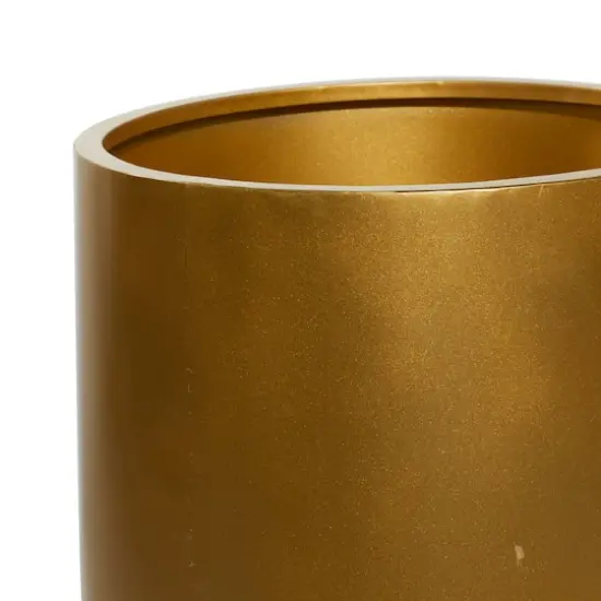 CosmoLiving by Cosmopolitan Gold Metal Planter Set {5}