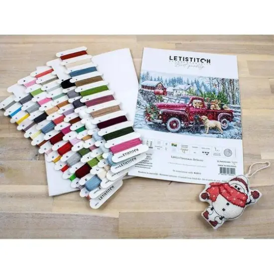 Letistitch Christmas Delivery Counted Cross Stitch Kit {3}