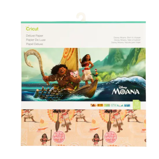 Cricut&reg; Disney&reg; Moana Born To Voyage Deluxe Paper, 12" x 12" {1}