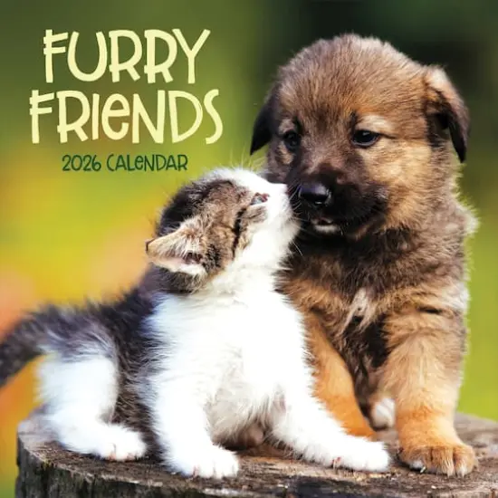2026 Furry Friends Wall Calendar {1}
