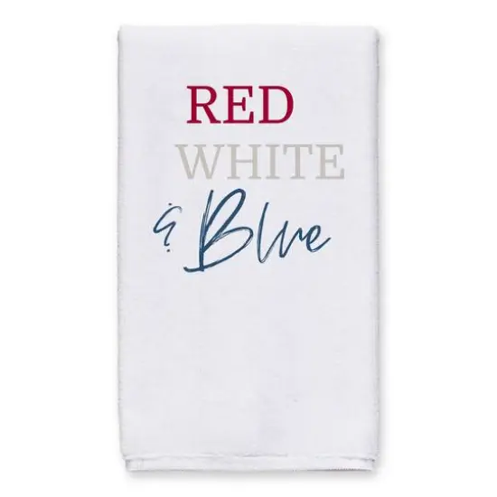Red, White & Blue Tea Towel Set {3}