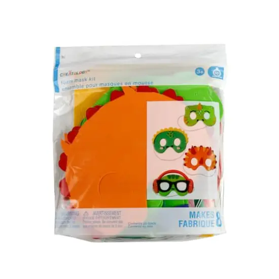 Dinosaur Foam Mask Kit by Creatology&trade; {3}
