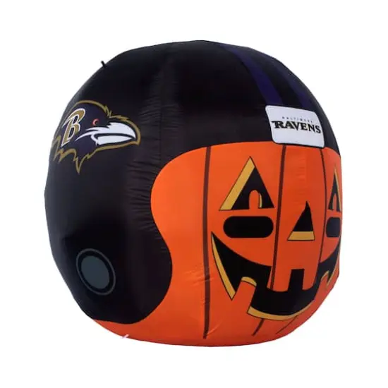 Sporticulture 4ft. Inflatable NFL Team Pride Jack-O' Helmet Baltimore Ravens {1}