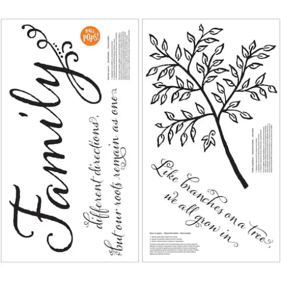 WallPops Family Tree Wall Quote {3}