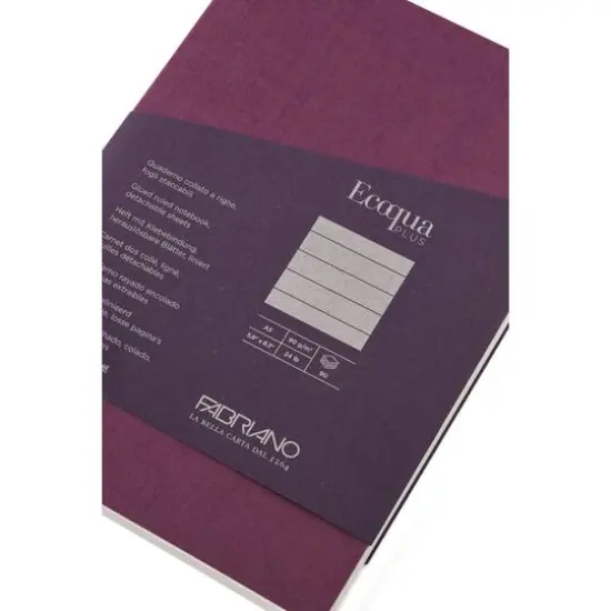 Fabriano&reg; Ecoqua Plus Lined A5 Glue-Bound Notebook {7}