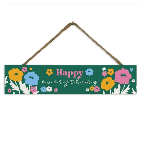 17" Happy Everything Outdoor/Indoor Hanging Sign {1}