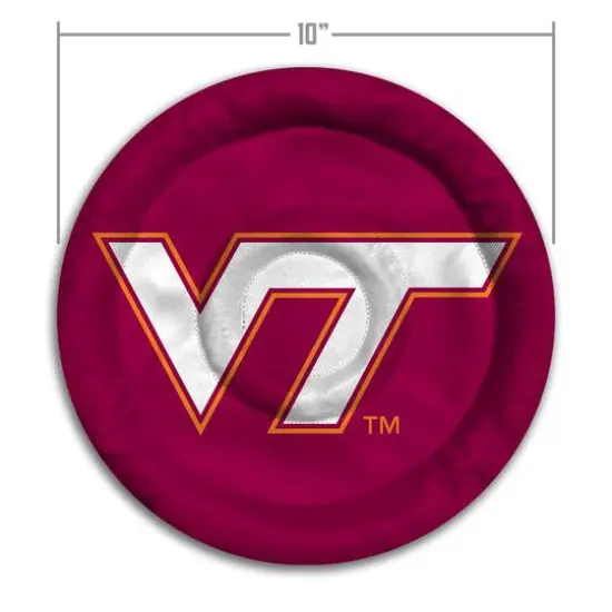 NCAA Flimzee Bean-Bag Flying Disc Virginia Tech Hokies {6}
