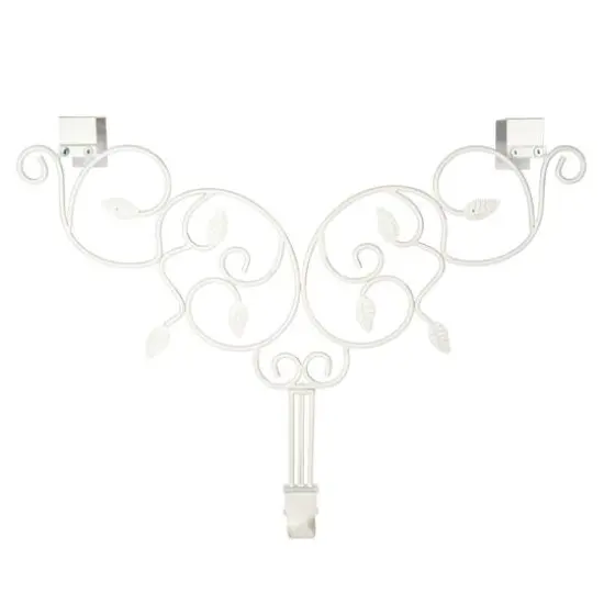 Village Lighting Adjustable Ivy Wreath Hanger White {5}