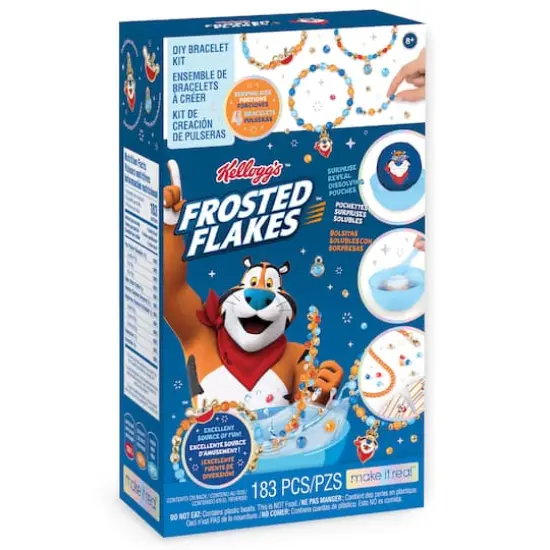 Make It Real&trade; Kellogg's&trade; Cearlsly Cute Frosted Flakes&trade; DIY Bracelet Kit {7}