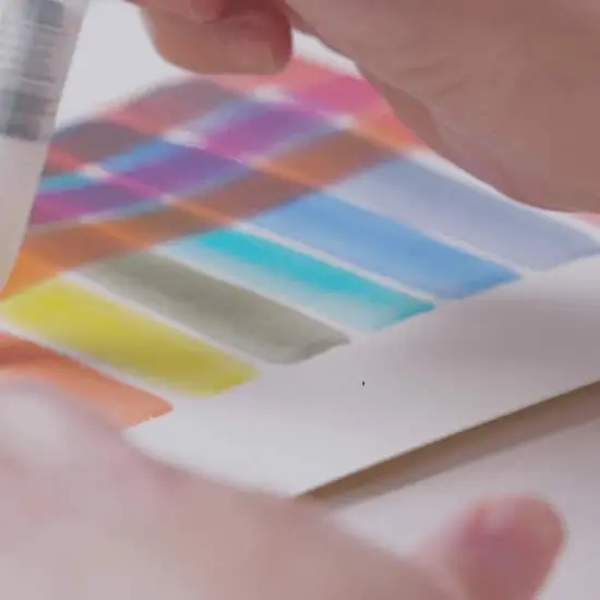 Derwent&reg; 12-Color Metallic Paint Pan Set {5}