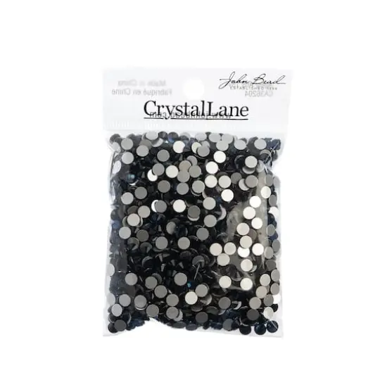 John Bead Crystal Lane SS20 Round Flatback Czech Crystals, 1,440ct. Montana {4}