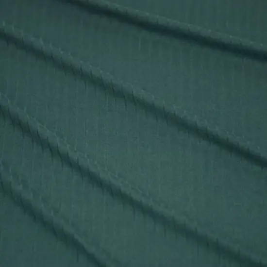 Fabric Merchants Polyester Blend Ribbed Fabric Hunter {1}