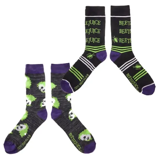 Beetlejuice Crew Sock Set {1}