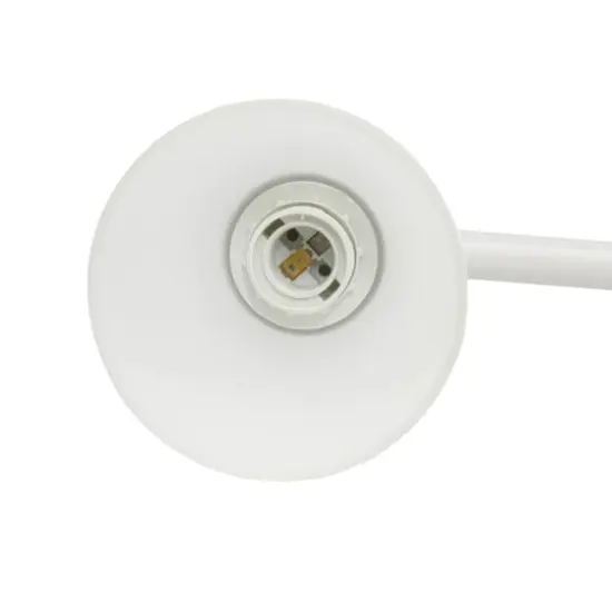 Lalia Home Essentix 3 Light Clear Shade Vanity White {6}