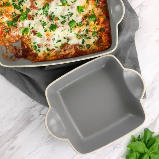 Gibson Home&reg; Rockaway Stoneware Nesting Bakeware Set {3}