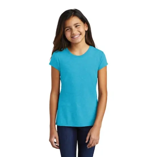 District&reg; Perfect Tri&reg; Girls T-Shirt Turquoise Frost {4}