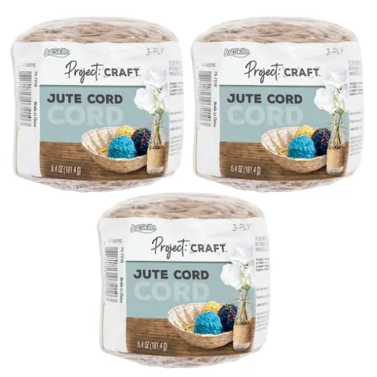 ArtSkills&reg; Natural Jute Twine, 3ct. {1}