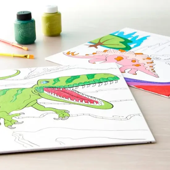 Dinosaur Canvas Set by Creatology&trade; {3}