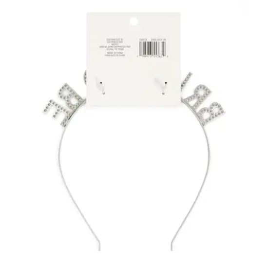 Silver Bride to Be Headband by Celebrate It&trade; {5}