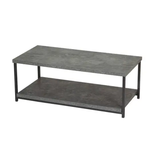 Household Essentials 39" Jamestown Coffee Table Gray {1}