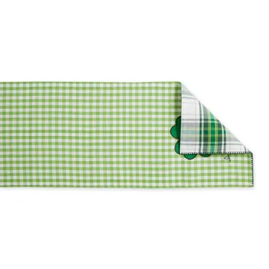 DII&reg; 72" A Wee Bit O Luck Embroidered Table Runner 13x72 {6}