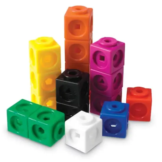 Learning Resources MathLink Cubes, 100ct. {1}