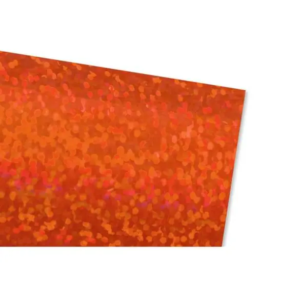 PA Vinyl Sparkle Permanent Adhesive Vinyl Orange {3}